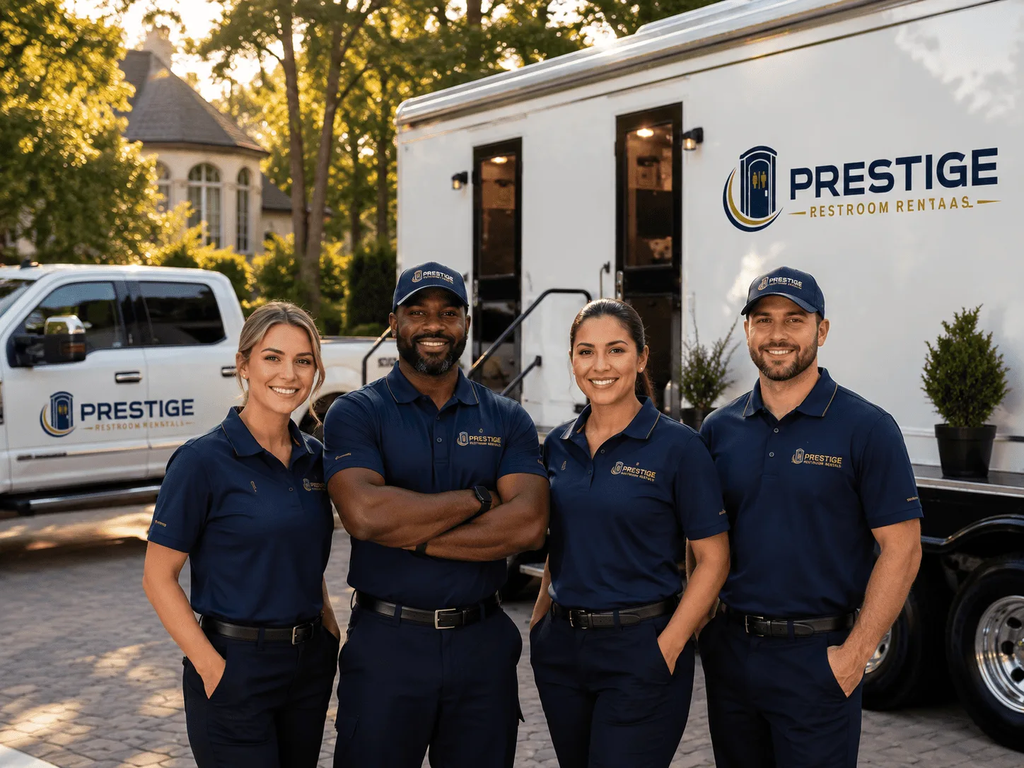 Trusted Luxury Portable Restrooms company in Sumerco, WV